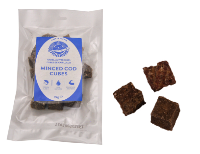 Cubes de cabillaud