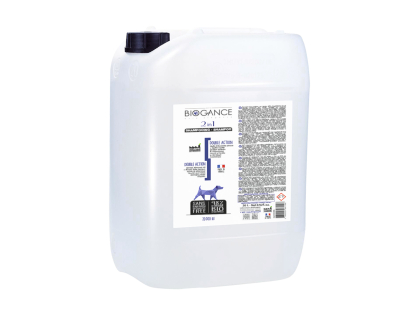 BIOGANCE dog double action shampoo 20L