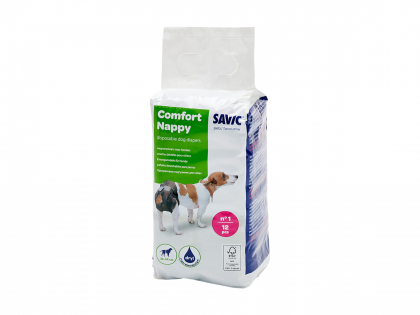 Diaper for dog Comfort Nappy nr1 waist: 32-42cm