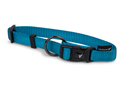 Collier Classic Nylon turquoise 14-21cmx10mm XS