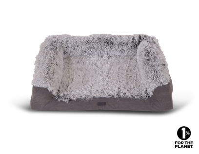 Lit sofa Keon gris 90x75x20cm