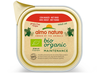 BIO Organic Cats 85g with Beef