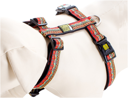 Harness Ethnic Vibes L neck 46-77cm chest 71-98cm