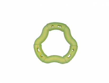 Jouet chien TPR anneau Green Apple 12cm