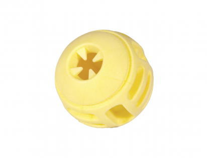 Toy dog TPR ball Yellow Vanilla 8cm