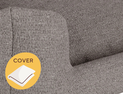 ENDU Housse Snooze Harbor Grey 110x80cm
