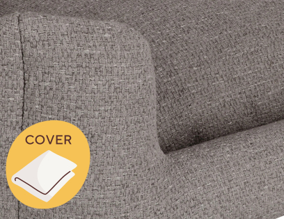 ENDU Housse Snooze Harbor Grey 80x60cm
