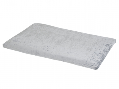 Bench Cushion Soft plush grey  97x62x3cm