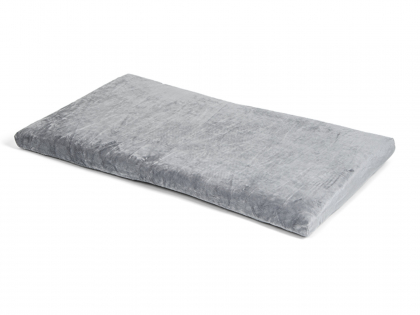 Bench Cushion Soft plush grey 83x49x3cm