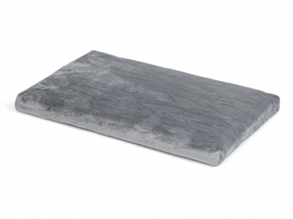 Bench Cushion Soft plush grey 54x36x3cm