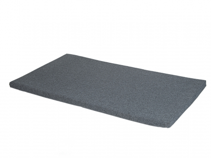 Bench Cushion water repellent grey 115x66x3cm