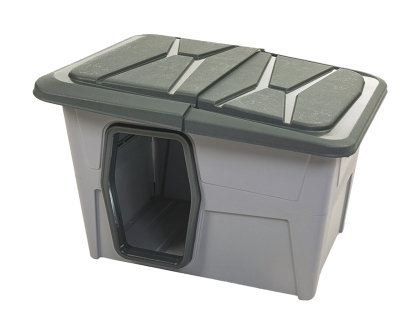 Doghouse plastic Baraka M 93x73x60cm