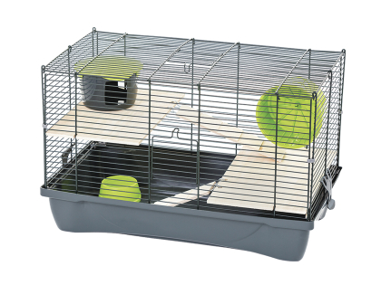 Hamster cage Flat Nature Mix 58x32x38cm