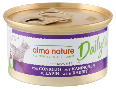 Daily Cats 85g Mousse met konijn