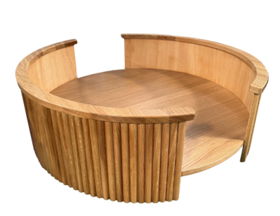 Elite Pouf Hout eik