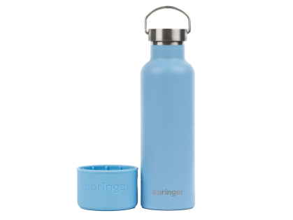 Bouteille de voyage Dog & Me Bleue 0,7 L