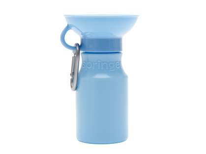 Bouteille de voyage Mini bleue 0,44 L