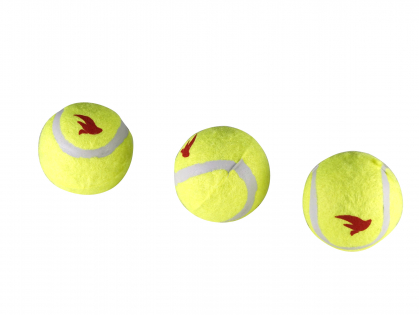 Dog toy vinyl tennis balls 5cm(3)