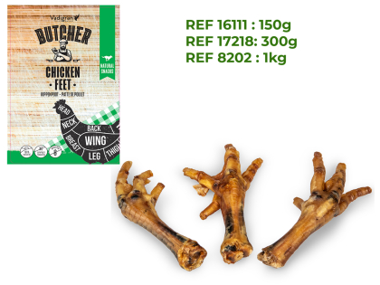 Chicken feet natural 300g