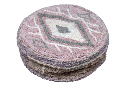 Pouf Bobo Pink 50x50x20cm