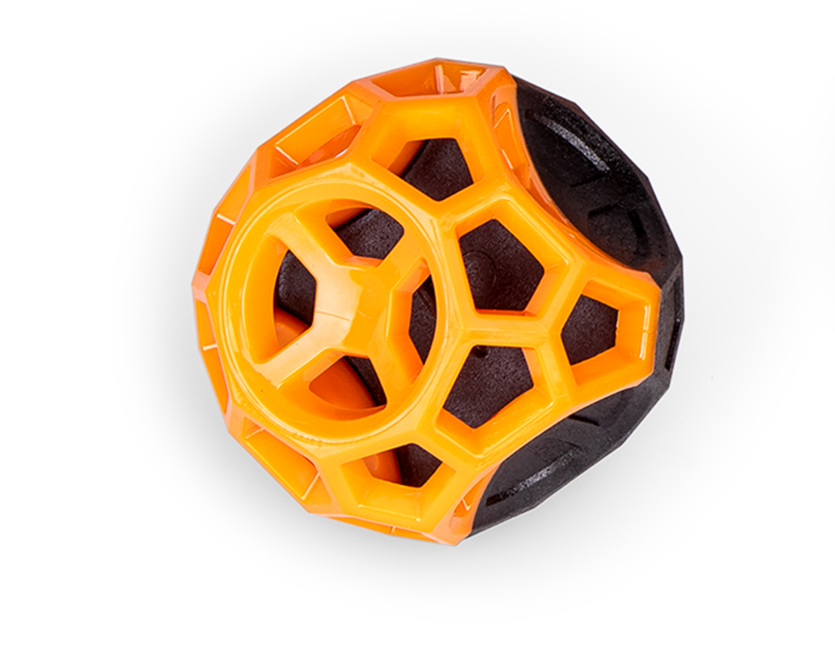 Orange ball dog clearance toy