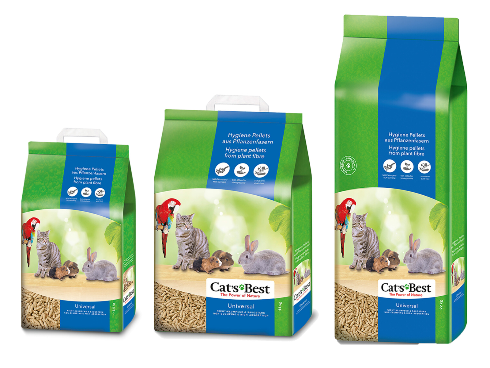 Cat's Best Cat litter CatCat's best Universal 22kg 40L Vadigran
