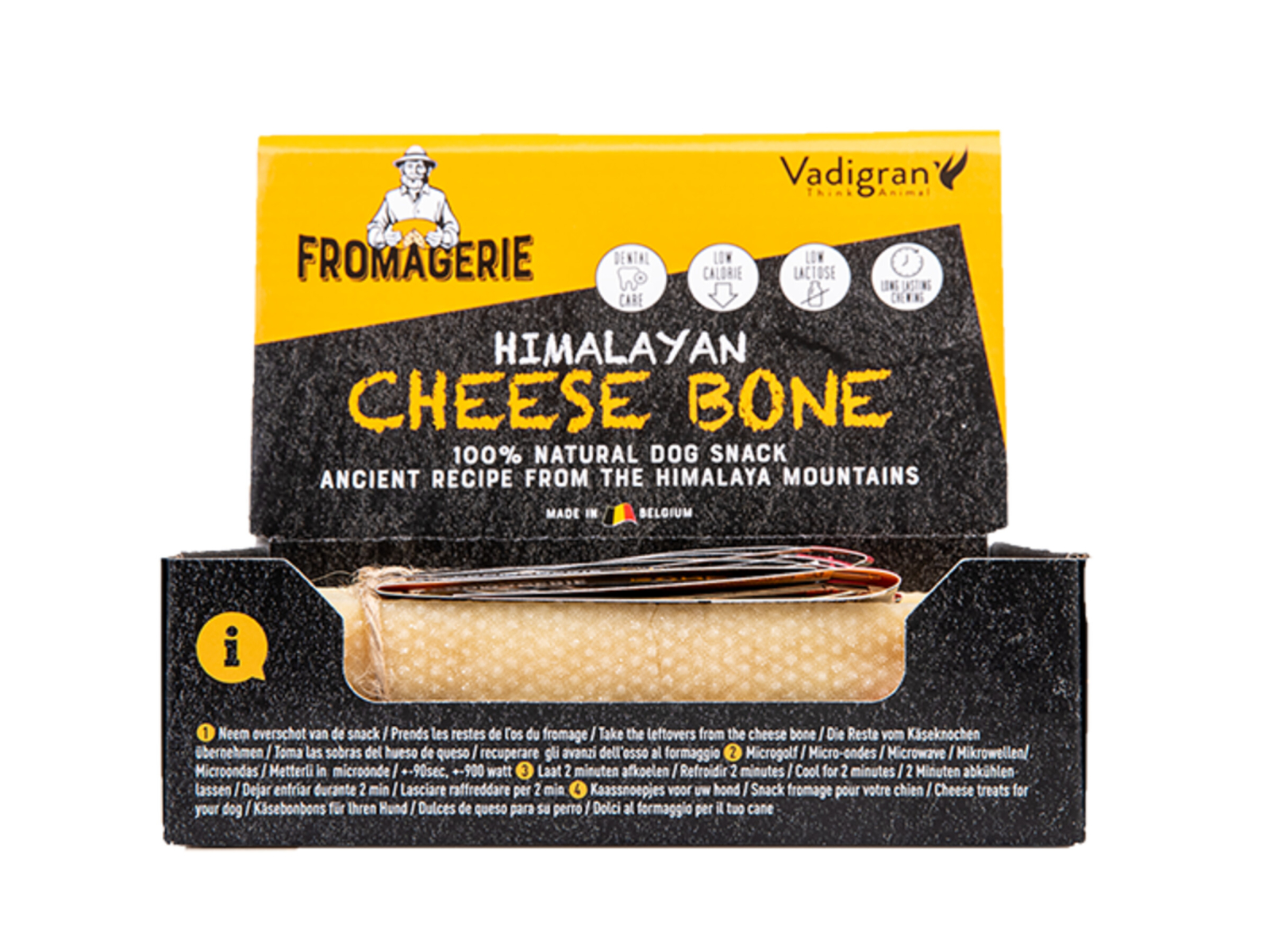 Fromagerie Snacks DogCheese Bone 48g S Vadigran