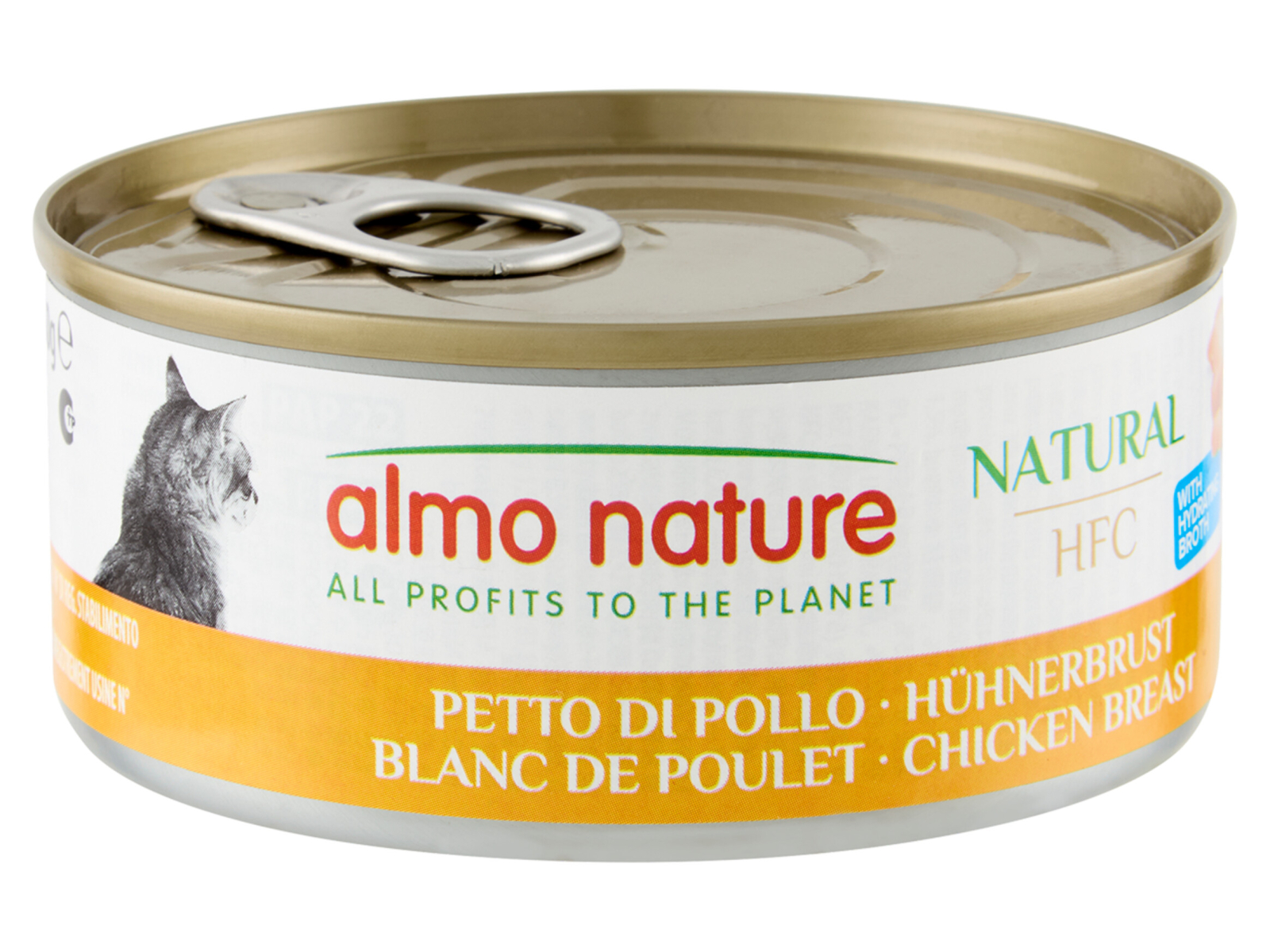 Almo Nature cat wet Food CatHFC Naturall Chicken breast 150g