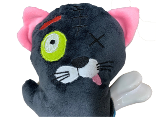 Scary cat stuffed animal on sale