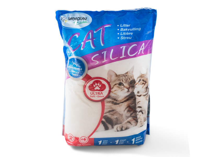 Vadigran litière chat Litière chat ChatCat Litter Silica Perles