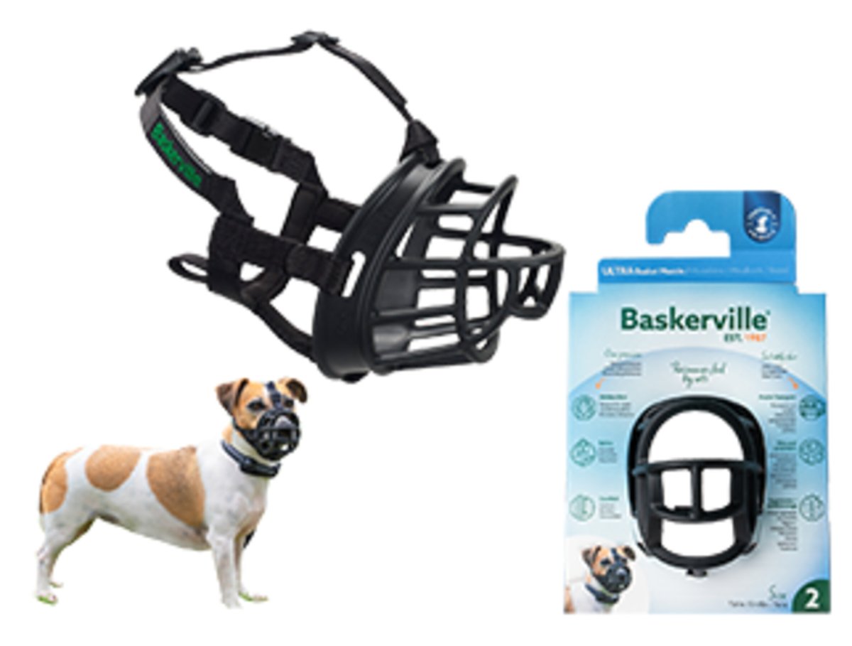 Muzzles Training DogBASKERVILLE ULTRA Muzzle nr 2 Jack Russel